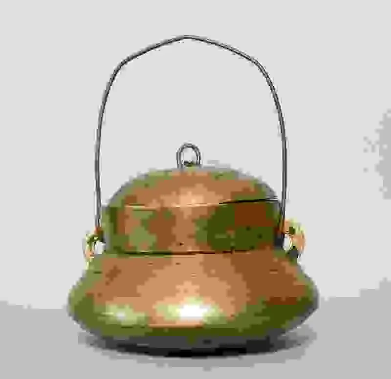 A-536 – Traditioneller Messingtopf mit Deckel