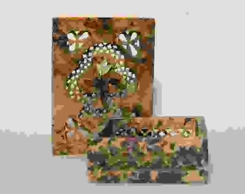 A-537 – Kleine Schmuck- oder Räucherdose aus Speckstein
